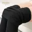 PNPIA- Mùa Thu Đông Người Phụ Nữ thi Ấm Quần Legging Màu Kẹo Chải Than Co Giãn Lông Cừu Mềm Lót Nhiệt Quần Legging