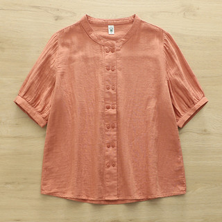 [Hàng có sẵn] Áo sơ mi nữ 100% sợi Cotton chất lượng cao 2026 Áo sơ mi ngắn tay hai ngực mùa hè