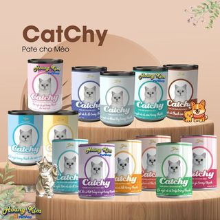 [ Thùng ] Pate Catchy 400gr - Dinh Dưỡng Toàn Diện Cho Mèo Mọi Lứa Tuổi Với Nhiều Hương Vị