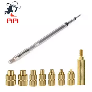 Đầu hàn sắt nóng chảy C245, bộ chuyển đổi đai ốc, đầu chèn nhúng, bộ chuyển đổi đầu vào M2-M8