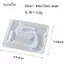 AqToCna DIY Để Bàn Trang Trí Đứng Pha Lê Nhựa Dính Khuôn Di Động Khung Ảnh Đứng Thủ Công Trang Trí Đứng Khuôn Silicon AqToCna