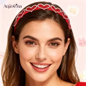 AqToCna Lấp Lánh Hình Trái Tim Kim Cương Giả Đáng Yêu Chủ Đề Ngày Lễ Tình Nhân Phụ Kiện Tóc Cho Kiểu Tóc Dễ Thương Món Quà Hoàn Hảo Cho Nữ AqToCna