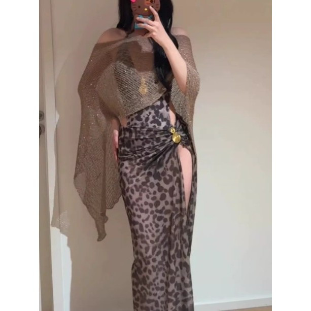 Sâu V Hot Girl Da Báo In Một Mảnh Đào Eo Mùa Xuân Nóng Đi Biển Kỳ Nghỉ Mùa Xuân Nóng Đồ Bơi 2