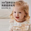 Phong cách Hàn Quốc Phiên bản Hàn Quốc Yếm Cotton nguyên chất Hút tức thì Khăn nước bọt cho bé Xoay 360 Bông hoa chống nước Túi hút nhanh XIO9