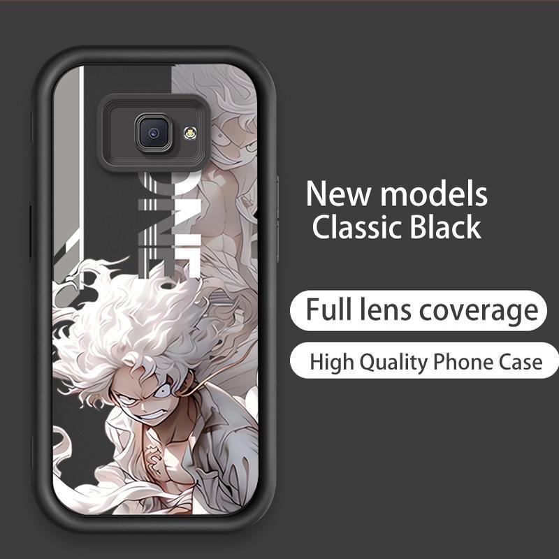 Ốp Lưng Cho Samsung J7 Prime Hoạt Hình Silicone Bé Gái Mềm TPU One Piece Five Gear Luffy Angel Eye Vỏ Điện Thoại Chống Sốc