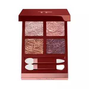 TF Naked Rose Limited Bảng Phấn Mắt Bốn Màu Hoa Hồng Khắc Bột Champagne Tinh Tế Màu Hoa Hồng Phù Hợp Tạo Bầu Không Khí Trang Điểm Mắt Mỹ Phẩm