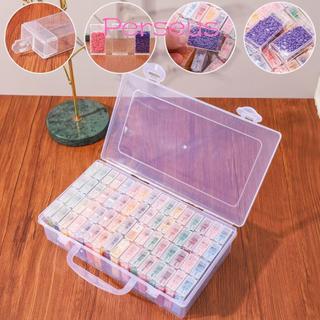 Hộp lưu trữ hạt MEGOCE Perler, có tay cầm Phụ kiện thêu Hộp khoan, Hộp lưu trữ DIY bền bỉ