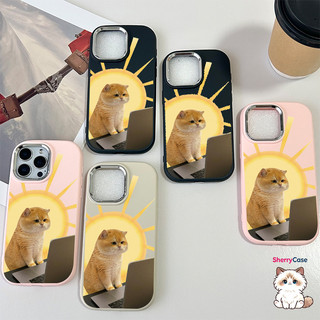 Ốp lưng thư cho iPhone 17 16 15 14 13 12 11 7 8  Mèo làm việc máy tính XS XR XSMAX  silicon TPU mềm điện thoại trầyrơi