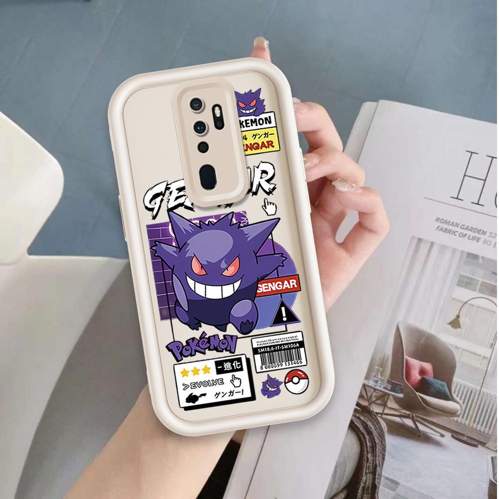 Ốp Lưng Cho OPPO A9 2020 A5 2020 A11 Ốp Điện Thoại Mềm Silicon Hoạt Hình TPU Gengar Mắt Thiên Thần Ốp Lưng Chống Sốc