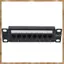 CAT6 8 Cổng Bảng Điều Khiển Giá Mạng 6,89 Inch 1U Giá Gắn Với Ổ Cắm RJ45 Cho Khung Phân Phối Gia Đình