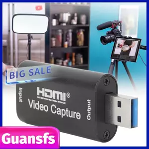Guansfs Guansfs 4K HD Video Thẻ USB O Stream Adapter 1080P 30FPS Để Phát Trực Tiếp Giảng Dạy Hình Ảnh Y Tế điện Thoại Máy Tính