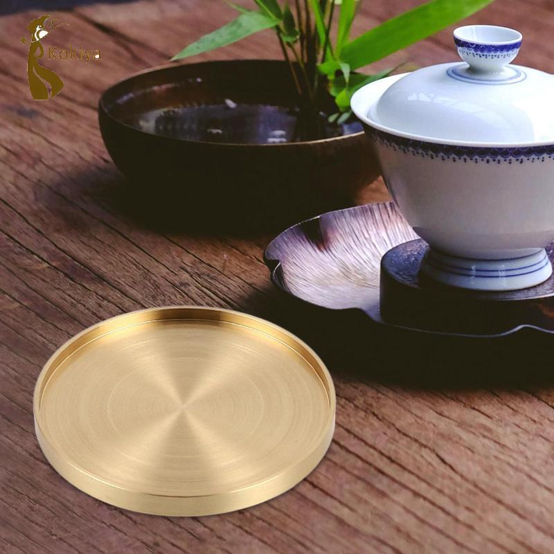 Đồng Coaster Vintage Đồng Uống Coaster Thảm Cách Nhiệt Để Trang Trí Và Bảo Vệ Để Bàn