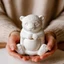 PPY Hình Khuôn Silicon Chịu Nhiệt Cho Xà Phòng Handmade Trang Trí Chậu Hoa Điêu Khắc Thạch Cao Và Nhựa Dính
