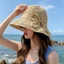 COO Mũ Rơm Nơ Thời Trang Có Chống Nắng Nhẹ Đi Biển Kỳ Nghỉ Mũ Thoáng Khí Nữ Du Lịch Ngoài Trời Sun H