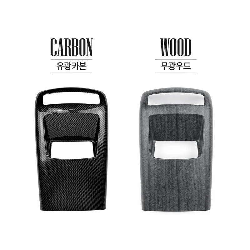 Dành Cho Xe Hyundai Palisade 2020-2025 Xe Điều Chỉnh Sợi Carbon Phía Sau Hàng Thông Hơi Bao Viền Phụ Kiện Nội Thất