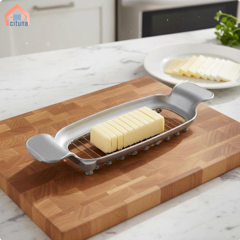 Máy cắt phô mai hợp kim nhôm Máy thái thực phẩm tiện dụng cho nhà bếp Trứng bơ ngỗng Gan Sử dụng đa chức năng