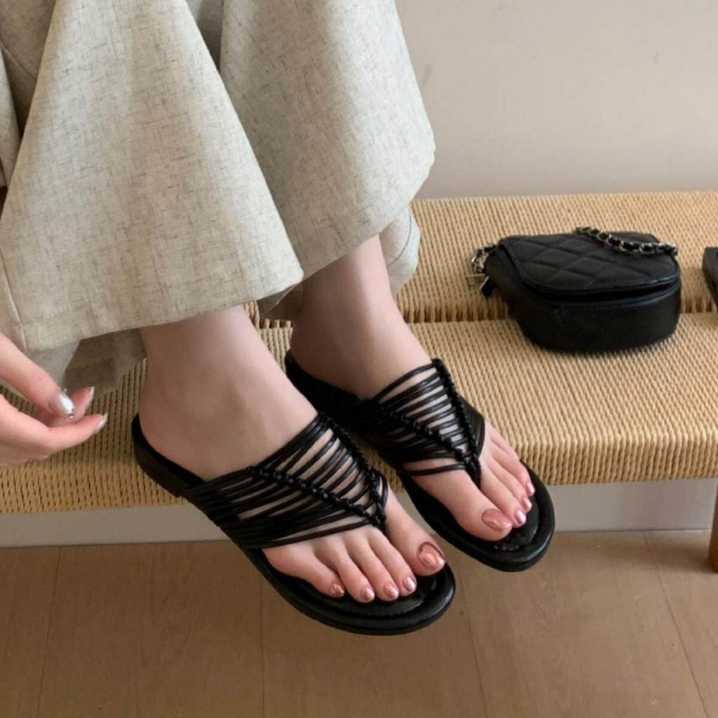 TT 2026 Set-Toe Dép Phù Hợp Với Nữ Bán Chạy Đế Mềm Thoải Mái Đi Biển Lật Thoáng Mát