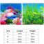 Poster nền bể cá Nhãn dán nền bể cá tự dính Ocean