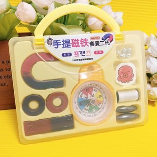 Trẻ Em Hình Chữ U Thí Nghiệm Khoa Học Dụng Cụ Giảng Dạy Đồ Chơi Nam Châm Đá Hướng Dẫn Học Sinh 26.4.23