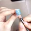 【Roshy】Dụng cụ trang trí móng tay hình mắt mèo nam châm đựng sơn móng tay. nam châm đa năng hình trái tim