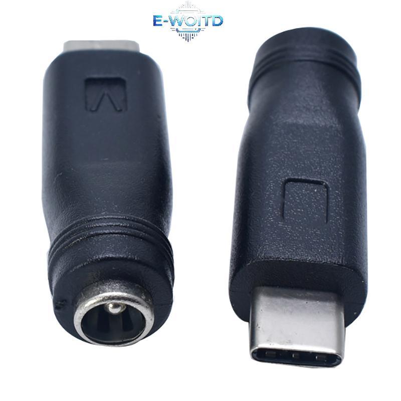 E-WOITD Loại C / Máy Tính Bảng Micro USB 2.0 Sang DC 5.5x2.1 Mm Nguồn Ja Adapter Cắm USB C Sang DC 5.5 * 2.1 Bộ Chuyển Đổi Đầu Nối Nguồn 5V E-WOITD