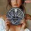 CIFbuy Kraken Gia Vị Rum Bạch Tuộc Vintage Kim Loại Ký Tròn 8 Inch Nhôm Treo Tường Nghệ Thuật Nhà Thanh Quán Rượu Trang Trí