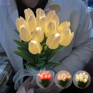 SAIA - Bộ 10 Đèn Ngủ Kính Quyển Để Bàn