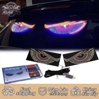 Đèn LED xe tải Devil Eyes chạy bằng USB Đa chế độ chống nước cho ô tô lái xe ban đêm SUV Xe