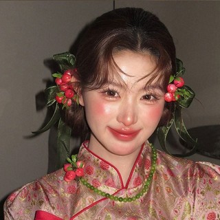 1 bộ kẹp tóc nơ, mũ cô dâu mới, phụ kiện khí chất thời trang