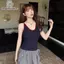 Nhíp thời trang màu tương phản, camisole phù hợp cho nữ