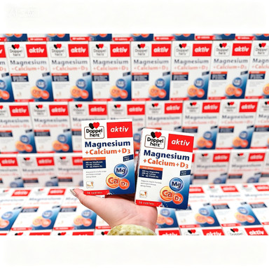 TPBVSK Magnesium Calcium D3 - Bổ Sung Canxi, Magie, Vitamin D3 Hỗ Trợ Xương Chắc Khỏe (Hộp 30 viên)
