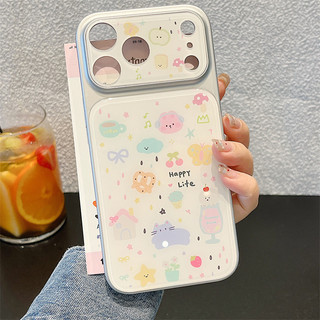Phim hoạt hình nhỏ tươi mát và dễ thương cho iphone17promax 16promax 15promax 15pro iphone15 14promax Vỏ iphone TPU mới chống bụi