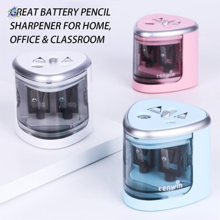 Máy mài bút chì chạy bằng pin với động cơ mạnh mẽ và thiết kế nhẹ Thích hợp cho nghệ sĩ trường học văn phòng