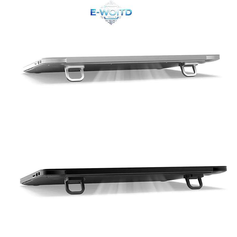 E-WOITD 1 Chân Mini Di Động Cho Pro Huawei Xiaomi Notebook Nhôm Đế Hỗ Trợ Dụng Cụ Laptop Đứng Tản Nhiệt Cho Bàn Phím Giá Đỡ E-WOITD
