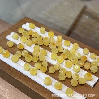 Tự nhiên sáp ong lông vũ khóa handmade mặt dây chuyền và vòng cổ đính hạt