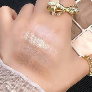 JRP Bốn Màu Điểm Nổi Bật Bảng Mặt Matte Shadow Lâu Dài Phát Sáng Sáng Đường Viền Shimmer Powder 3D Mũi Mỹ Phẩm JRP