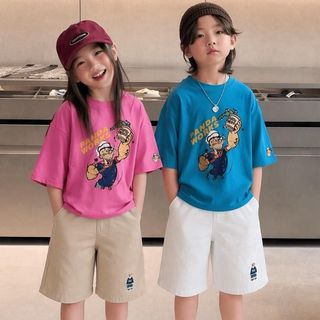 [AP77 - DOU DOU KID] Áo Phông cho trẻ em, thiết kế đáng yêu, màu sắc sặc sỡ, chất liệu mềm mại, thoải mái khi mặc.