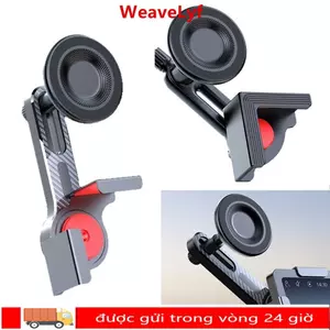 WEAVELYF Giá đỡ điện thoại ô tô từ tính 360° xoay, màn hình trung tâm, điều chỉnh góc, bảng điều khiển