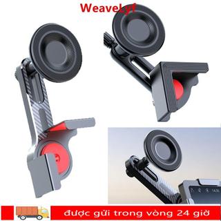 WEAVELYF Giá đỡ điện thoại ô tô từ tính 360° xoay, màn hình trung tâm, điều chỉnh góc, bảng điều khiển