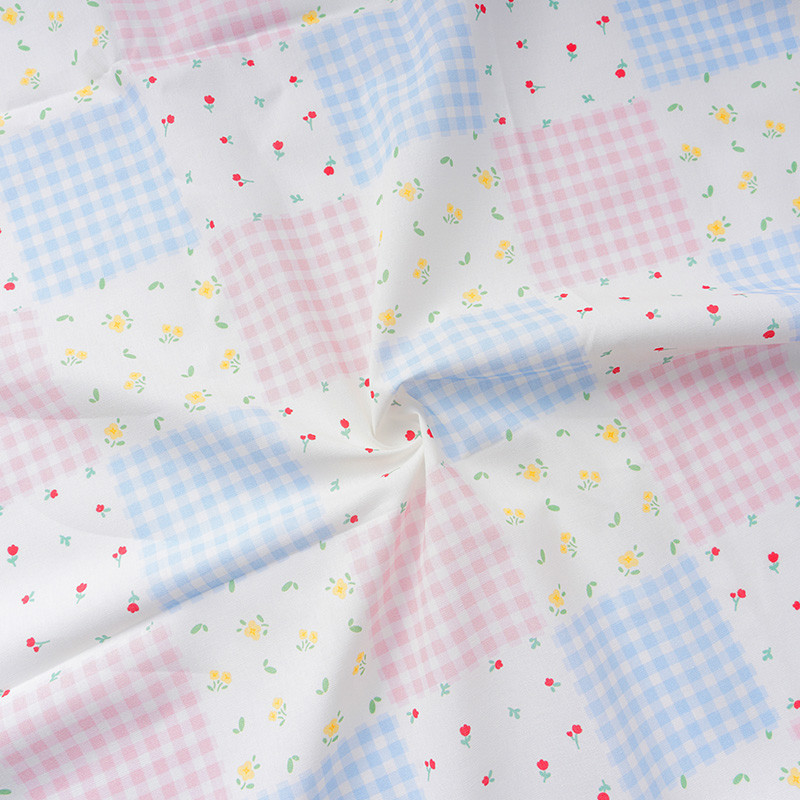 Phong Cách Nông Thôn Vải Cotton Nguyên Chất In Hình Cho Váy May Mặc Nhà Quần Áo Trẻ Em Vải Trang Trí Handmade DIY Vải