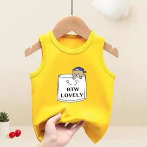 Túi Mua Sắm In Hình Gấu Trẻ Em Áo Sơ Mi Tay Ngắn Áo Thường Ngày Cho Bé Trai Bé Gái Mặc Ngoài Trời Hàng Ngày