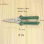 TRTR Pruner Kéo cắt vườn Dụng cụ cắt cỏ bằng thép không gỉ VN