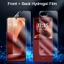 1-2 Chiếc Mềm Hydrogel Phim Có Thể Gập Lại Điện Thoại Cho Motorola Razr Ultra Razr + 2026 Chống Cháy Nổ Bảo Vệ Màn Hình Cho Motorola Razr Plus Ultra 2025 HD Phim Mềm Trong Suốt