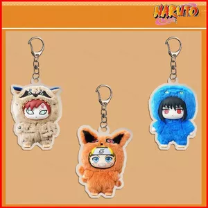 BH2 NARUTO Acrylic Móc Khóa Sasuke Mặt Dây Chuyền Túi Phụ Kiện Anime Ngoại Vi HB2