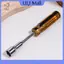 ULJ 4 / 5 / 5.5 / 6 / 7 / 8 / 9 / 10 / 11 / 12 / 13 / 14mm Lục Giác Đầu Tay Cầm CRV Trục Đai Ốc Tua Vít Hạt Cờ Lê M3 M4 Vỏ Tua Vít Lô Dụng Cụ Sửa Chữa Tay.