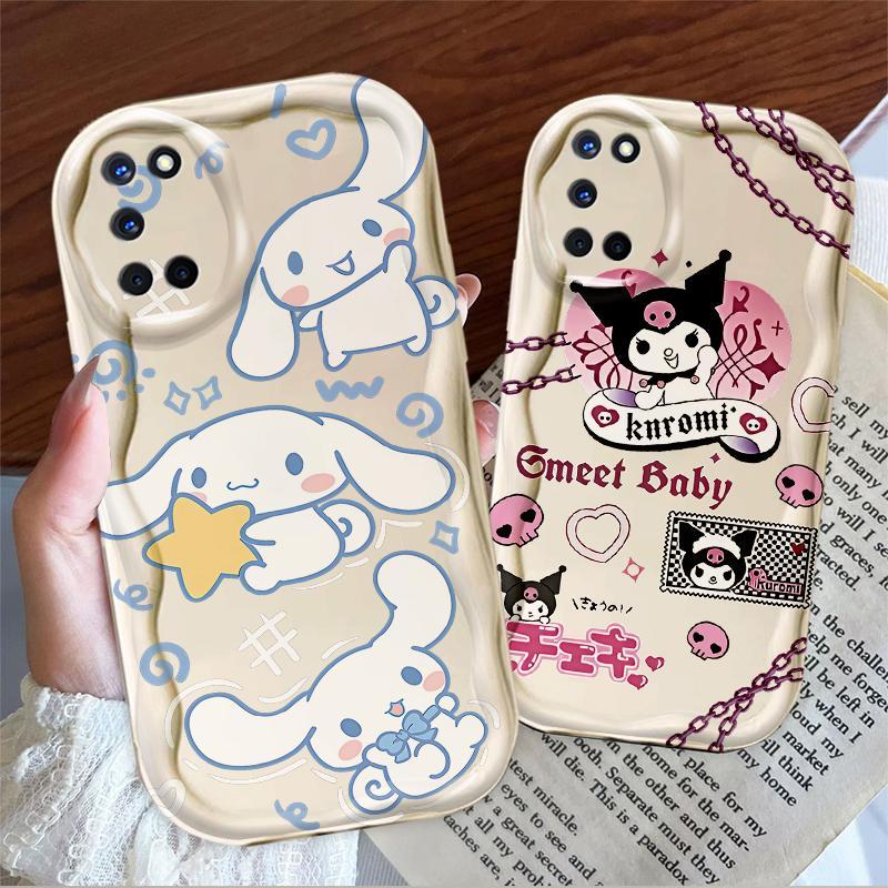 Thích hợp cho điện thoại thông minh 3D OPPO A52 A72 A92 TPU mềm Kuromi Cinnamoroll Vỏ điện thoại chống sốc