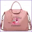 SQ11 Túi Vải Lotso Cho Nữ In Hình Dung Tích Lớn Gấu Dâu Túi Bảo Quản Đa Năng Túi Tote