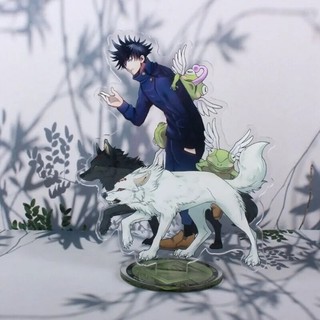Mô hình Standee Jujutsu Kaisen Gojo Megumi Yuji Nobara Nanami Toge Sukuna Geto 41 Phụ kiện trang trí để bàn góc học tập