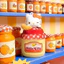 Bán Hot Hello Kitty Delicious Tiện Lợi Store Series Mặt Dây Chuyền Hương Liệu Vui Vẻ Dễ Thương Hello Kitty Cross-Dressing Dâu Quà Tặng