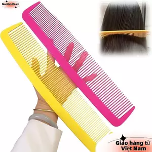 Lược chải tóc thẳng NORDICLIFE, Lược nhựa khổng lồ khổng lồ, Quà tặng Lược massage gỡ rối tóc Đạo cụ và biểu diễn sân khấu